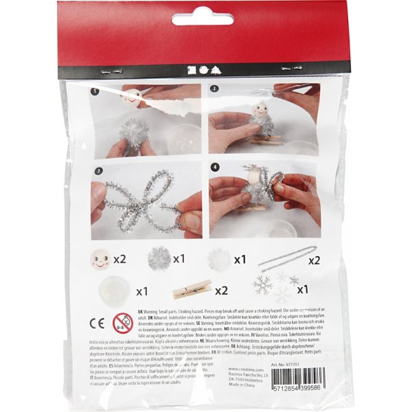 Mini-DIY-Kit - Engel auf Clip Mini-DIY-Kit - Engel auf Clip