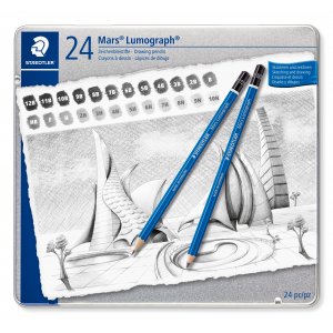 Mars Lumograph Bleistifte - 24 Bleistifte Mars Lumograph Bleistifte - 24 Bleistifte