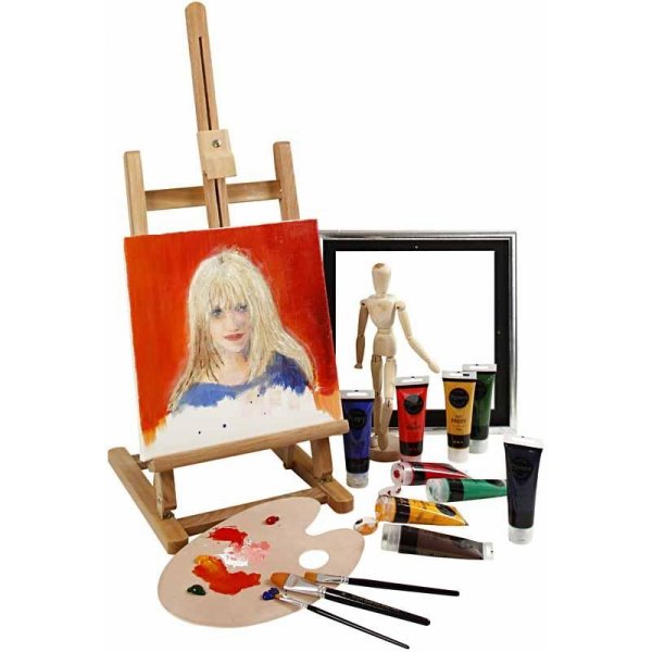 Tischstaffelei mit verstellbarem Winkel Tischstaffelei mit verstellbarem Winkel