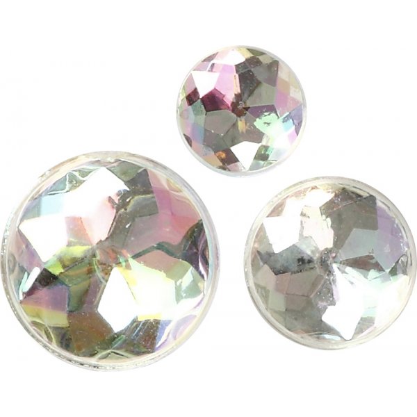 Halbperlen - Kristall - 40 Stk Halbperlen - Kristall - 40 Stk