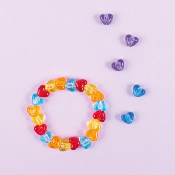 Herzperlen - 1000 Stk