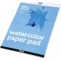 Aquarellblock - wei - A4 - 180 g - 20 Blatt