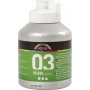 Schulfarbe Acryl - Metallic - Silber - Metallic - 500 ml