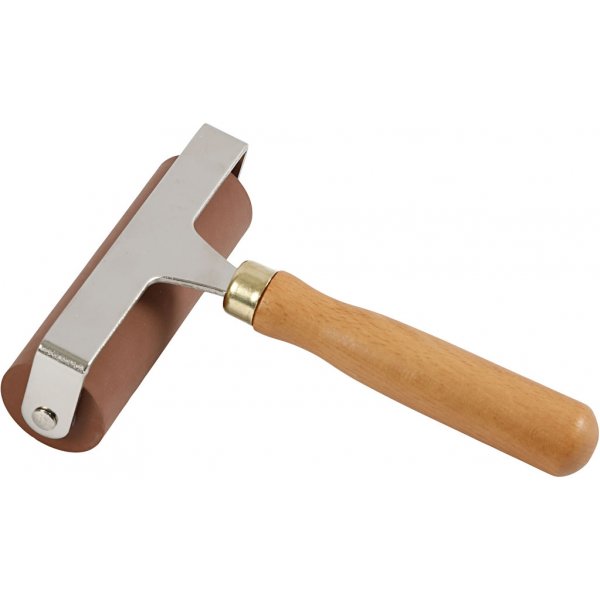 Gummiwalze/Linoleumwalze - 9,8 cm Gummiwalze/Linoleumwalze - 9,8 cm