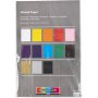 Glanzpapier - gemischte Farben - 100 Blatt