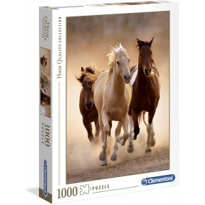 Puzzle HQ Kollektion, 1000 Teile - Galoppierende Pferde Puzzle HQ Kollektion, 1000 Teile - Galoppierende Pferde