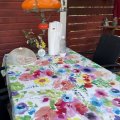 Kundenbild Wachstuch-Aquarellblumen
