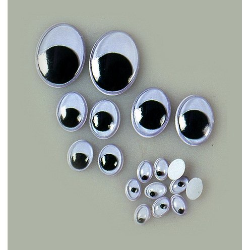 Augen bewegliche Pupille - oval Augen bewegliche Pupille - oval