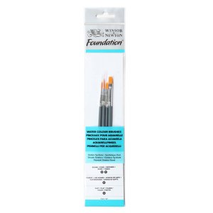 Synthetisches Pinselset W&N Foundation Aquarell - Nr. 14 Synthetisches Pinselset W&N Foundation Aquarell - Nr. 14