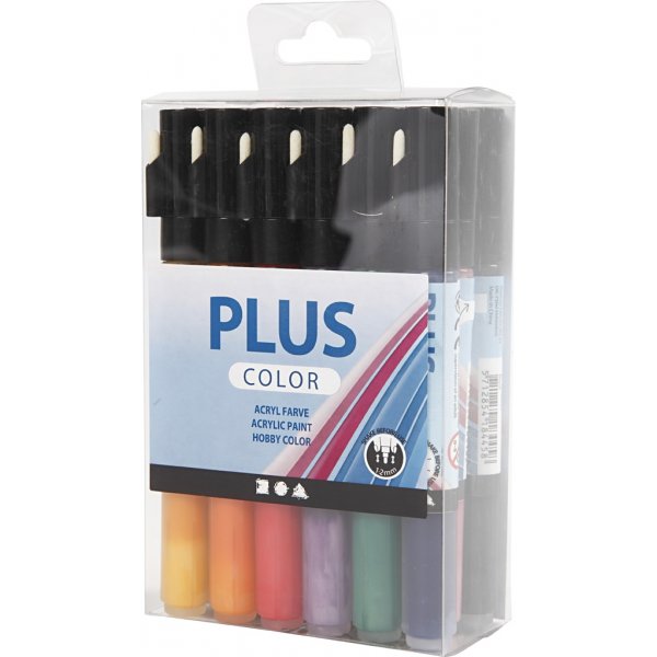 Plus Color Marker - gemischte Farben - 18 Stk Plus Color Marker - gemischte Farben - 18 Stk