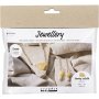 Mini-DIY-Kit Schmuck, Halsketten und Armbnder mit Honigcalcit