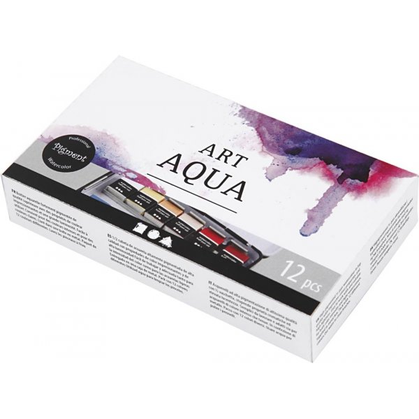 Art Aqua Aquarellfarben - Standardfarben - 12 Stk Art Aqua Aquarellfarben - Standardfarben - 12 Stk