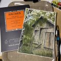 Kundenbild Aquarellblock, geklebt, rauer Hain, Bögen, 300 g - A4