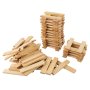 Bebaubare Holzfliesen 200 Stück - Holzfarben Bebaubare Holzfliesen 200 Stück - Holzfarben