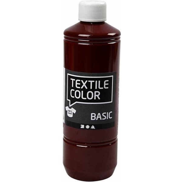 Textilfarbe Textilfarbe - Braun - 500 ml