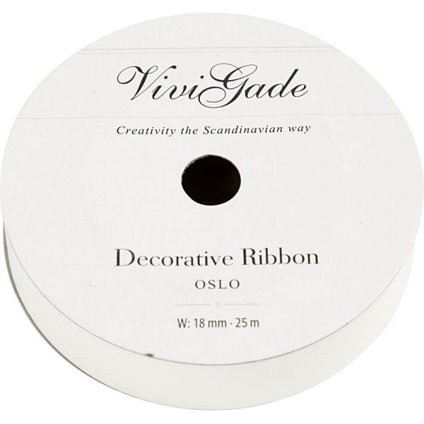 Geschenkband - Weiß - Matt - 25 m Geschenkband - Weiß - Matt - 25 m