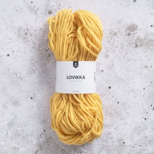 Lovikka-Garn 100g - Gelb Lovikka-Garn 100g - Gelb