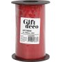Geschenkkordel - Rot - Glitzer - 100 m