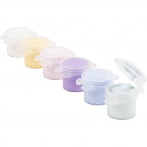 Plus Color Bastelfarbe - Pastellfarben, 6 × 5 ml Plus Color Bastelfarbe - Pastellfarben, 6 × 5 ml