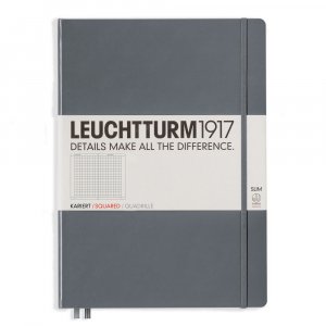 Notizbuch A4+ Slim Hard - Kariert Notizbuch A4+ Slim Hard - Kariert