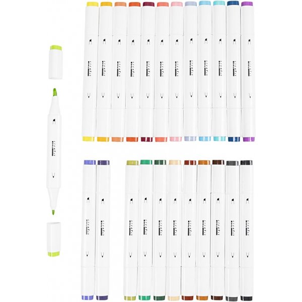 Zeichenstift - Komplementärfarben - 24 Stk Zeichenstift - Komplementärfarben - 24 Stk