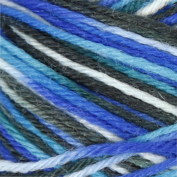 Sockenwolle - Blau/Türkis-Harmonie - 50 g Sockenwolle - Blau/Türkis-Harmonie - 50 g