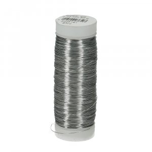 Blumendraht 0,22 mm - verzinkt 50 g = 147 m Blumendraht 0,22 mm - verzinkt 50 g = 147 m