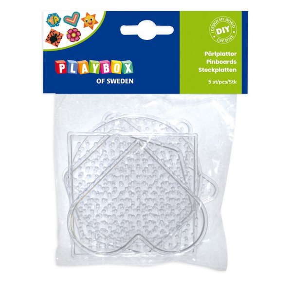 Transparente kleine Perlenplttchen
