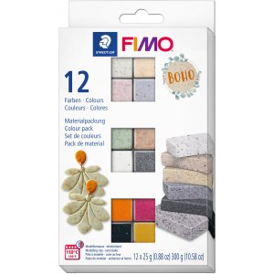 Fimo-Effekt-Set - Boho-Farben Fimo-Effekt-Set - Boho-Farben