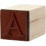 Stempel - Buchstaben und Zahlen - 20 x 20 mm - 45 Stk