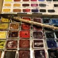Kundenbild Aquarellfarbe W&N Professional Half Cup - 347 Zitronengelber Farbton
