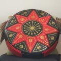 Kundenbild Polsterstoff Vinyl / Kunstleder Ferrari-Rot - 140 cm
