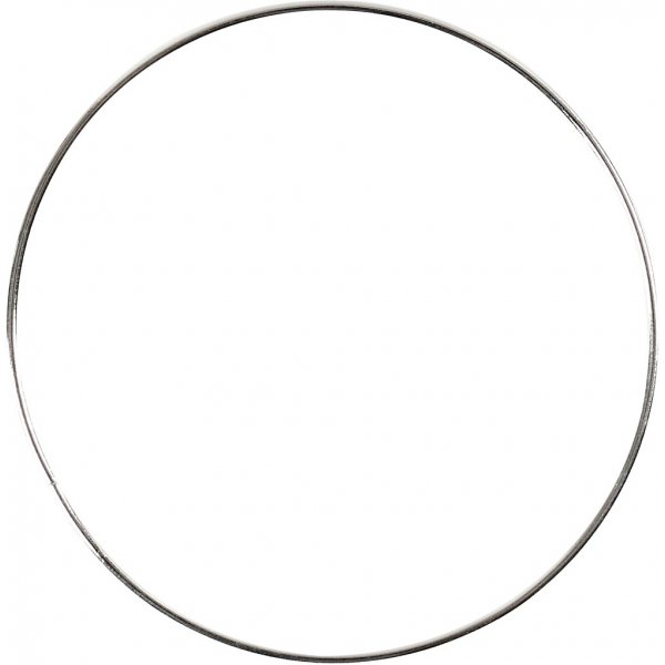 Metallring - Silber - Ø7 cm - 10 Stk Metallring - Silber - Ø7 cm - 10 Stk