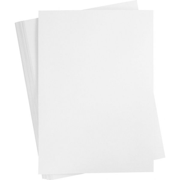 Farbiger Karton - wei - A2 - 180 g - 100 Blatt