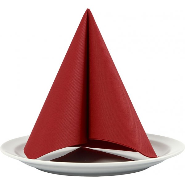 Servietten - Burgunderrot - 20 Stk Servietten - Burgunderrot - 20 Stk