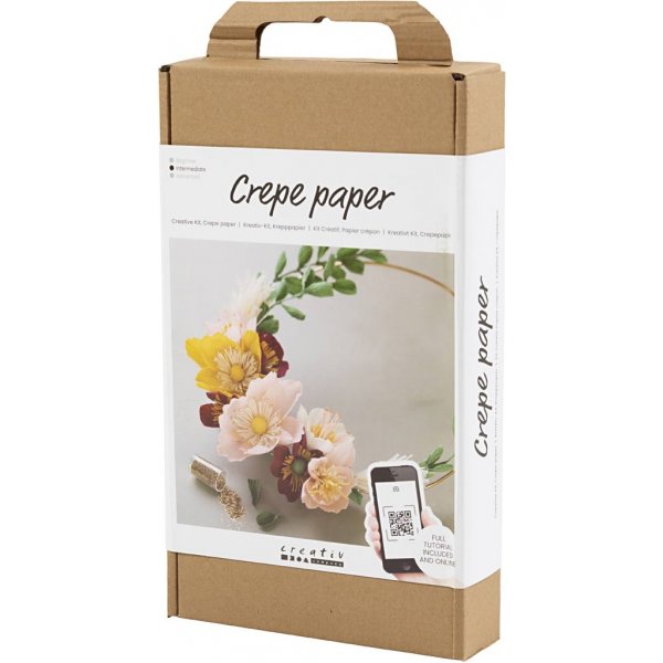 DIY-Kit Krepppapier - Kranz DIY-Kit Krepppapier - Kranz