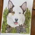 Kundenbild Aquarellblock, geklebte, heißgepresste Bögen, 300 g - A3