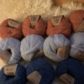 Kundenbild DROPS Brushed Alpaca Silk Garn - 25 g - Hellgrau (02)