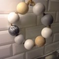 Kundenbild Unbehandelte Holzkugeln 50 mm ø 8 mm - 25er-Pack - mit Löchern