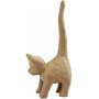 Katze aus Pappmach
