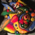 Kundenbild Filzwolle - Basismischung 50g reine Lammwolle