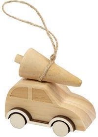 Auto mit Weihnachtsbaum Auto mit Weihnachtsbaum