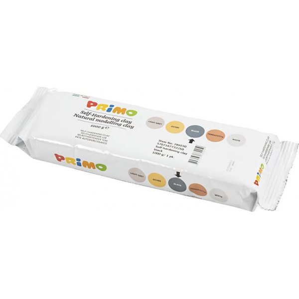 Selbsthrtender Ton - schwarz - 1000 g