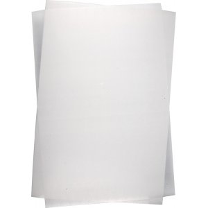 Schrumpffolien - Mattweiß - 10 Blatt Schrumpffolien - Mattweiß - 10 Blatt