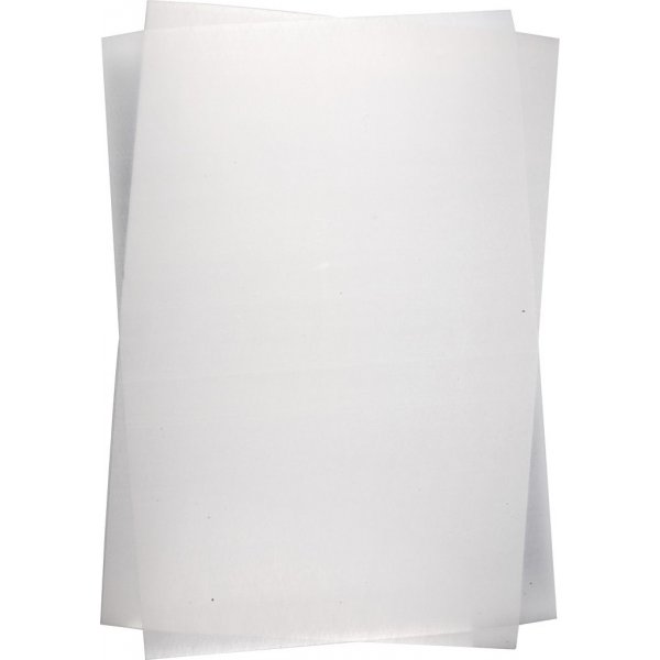 Schrumpffolien - Mattwei - 10 Blatt