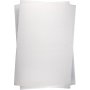 Schrumpffolien - Mattwei - 10 Blatt
