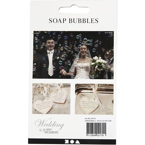 Seifenblasen - 4,5 ml - 6 Stk Seifenblasen - 4,5 ml - 6 Stk