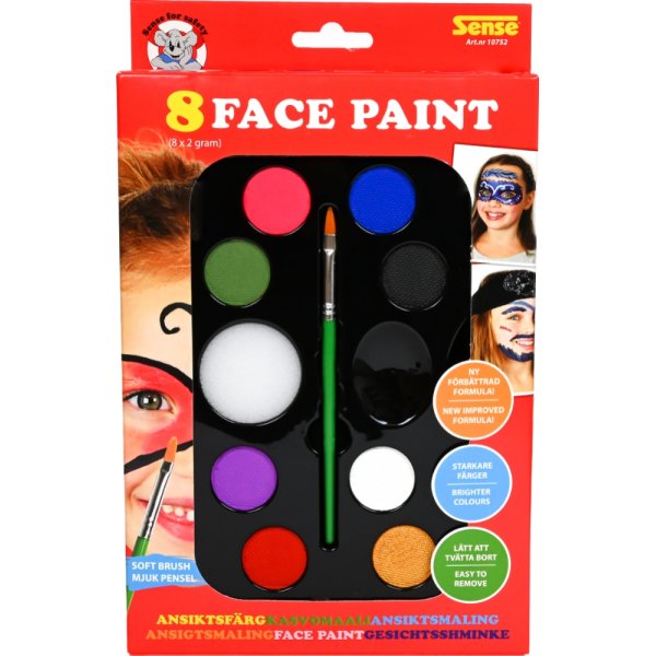 Gesichtsfarbe Deluxe 8P