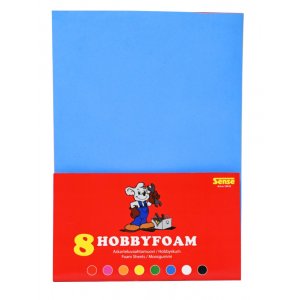Hobbyfoam A4 - 8 Farben Hobbyfoam A4 - 8 Farben