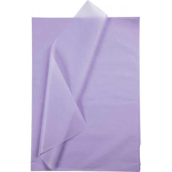 Seidenpapier - hellviolett - 50 x 70 cm - 14 g - 10 Blatt Seidenpapier - hellviolett - 50 x 70 cm - 14 g - 10 Blatt